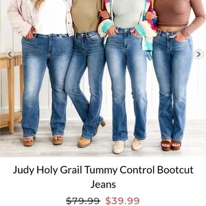 3 pairs Brand new Judy Holy Grail Tummy  Bootcut Jeans